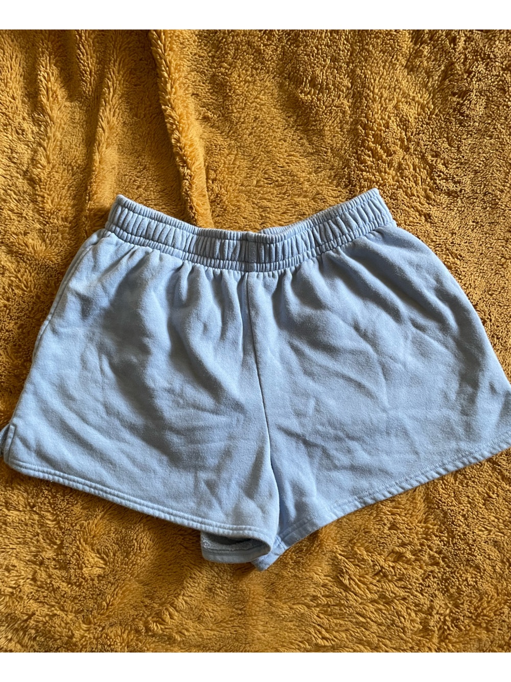 No Boundaries Light Blue Athletic Shorts - Women's Elastic Waist